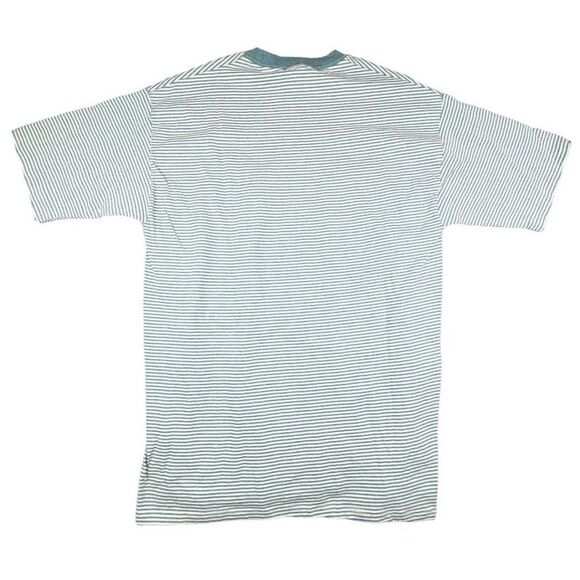 Vintage Santa Barbara T Shirt Mens Size Large 90s Travel Striped Made In USA - Picture 3 of 8
